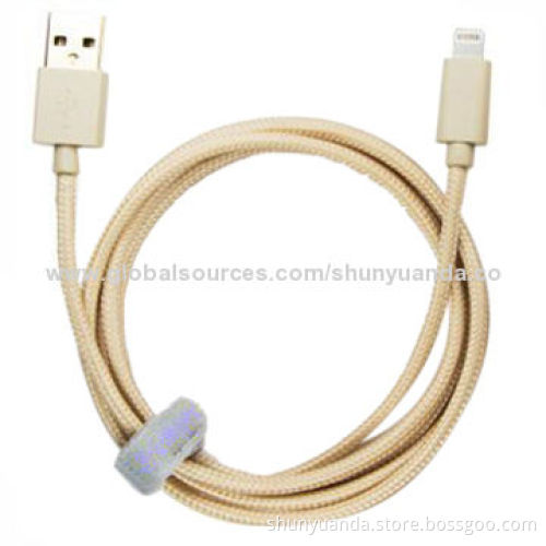 Ultra-convenient 1.5m original data cable connector, ultra-dense weave nylon outer